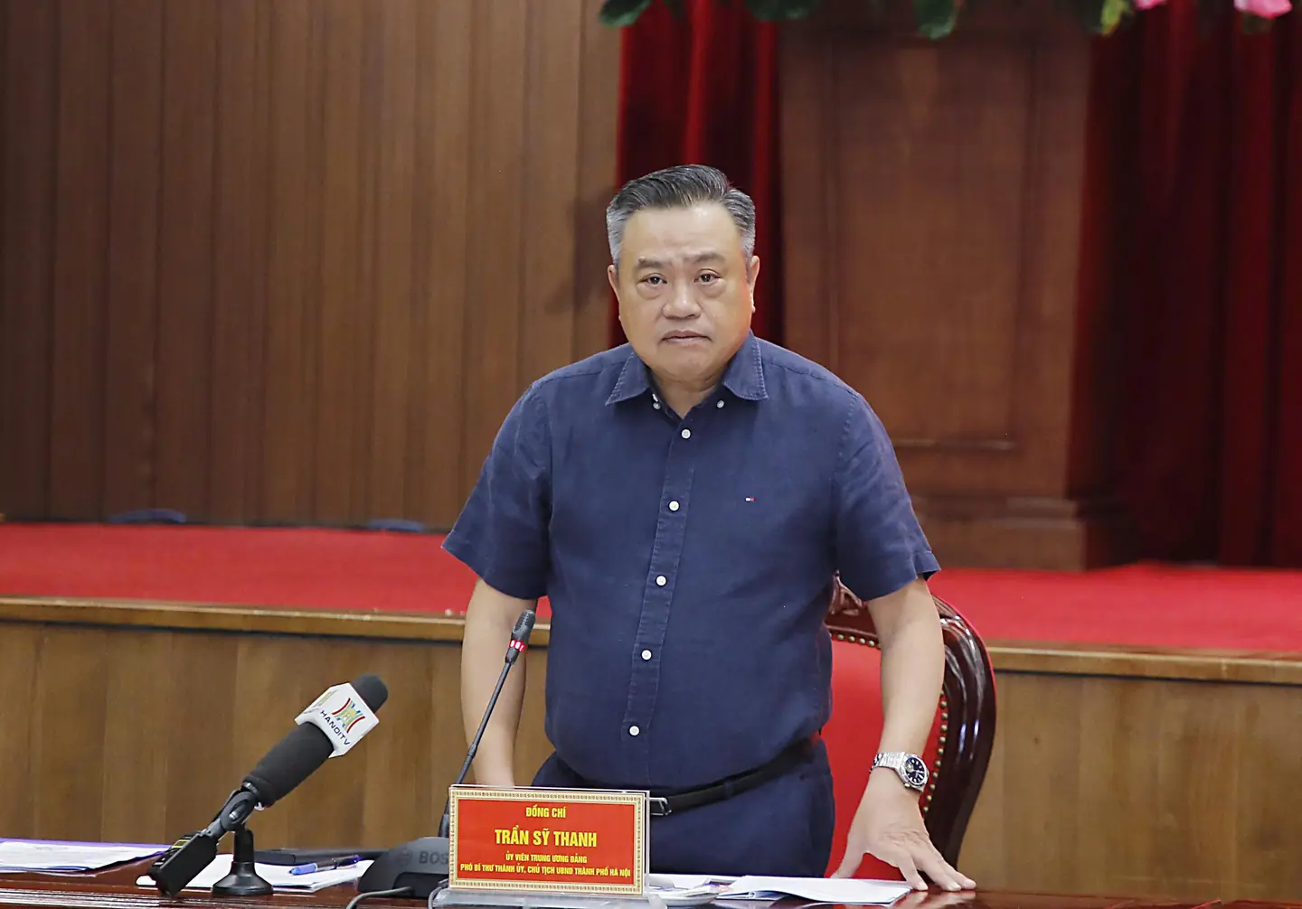 Chủ tịch UBND thành phố Trần Sỹ Thanh